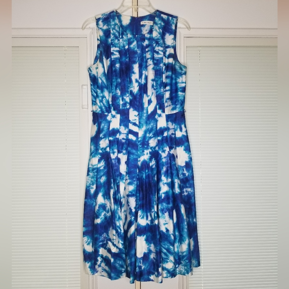Calvin Klein Women's A-Line Cotton Dress